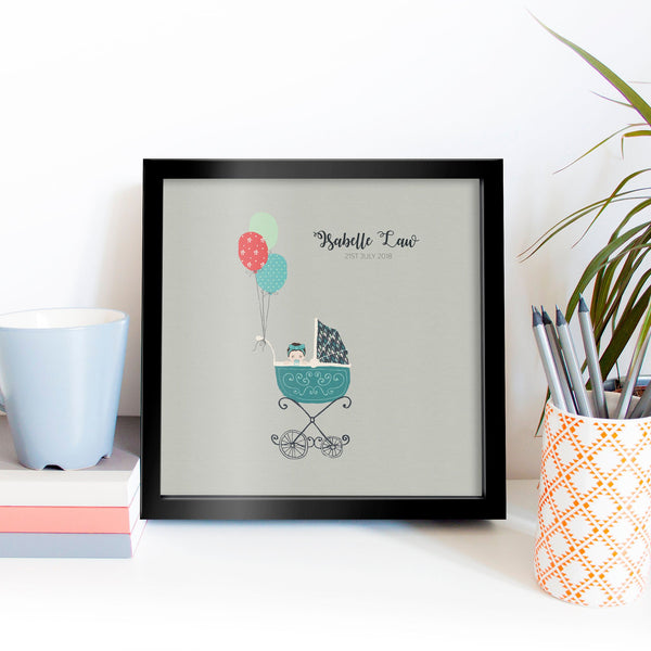 Custom portrait of baby, Custom baby illustration, personalised portrait, Custom baby portrait illustration from photo.New Baby Gift